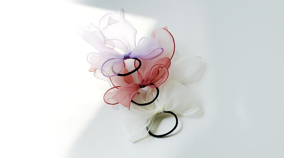 쉬폰 헤어끈_원더그라운드