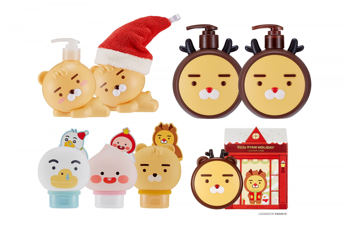 [더페이스샵] 더페이스샵X리틀프렌즈 홀리데이 에디션 출시_최종