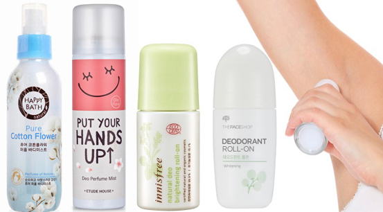 데오드란트 사용