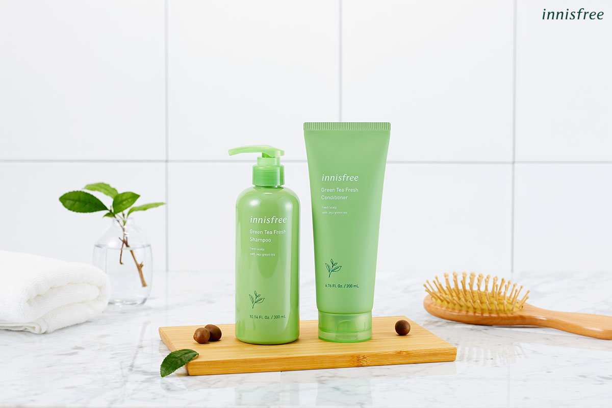 [이미지자료] 그린티 샴푸 & 컨디셔너