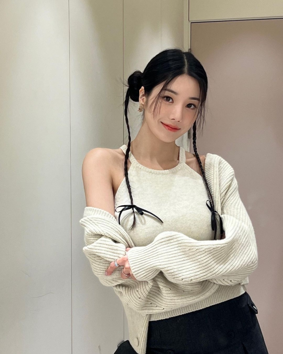 권은비 더듬이머리